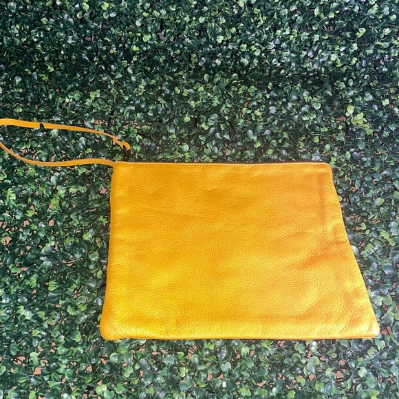 JAS M.B. Large leather wristlet - Picture 2 of 5